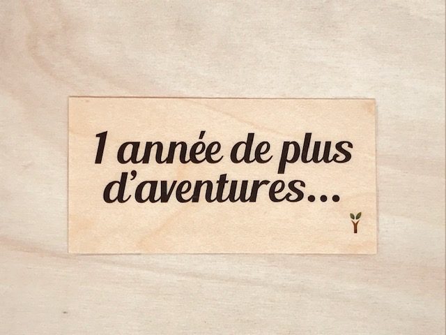 hylarion-cartes-une-ann-e-de-plus-carte-bois-anniversaire image 1