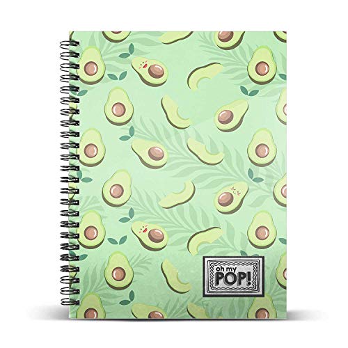 oh-my-pop-awacate-cahier-a5-quadrill-120-feuilles image 2