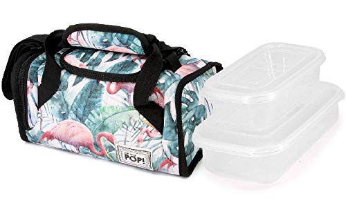 oh-my-pop-flamenco-tropical-sac-repas-isotherme-25-cm-multicolore image 8
