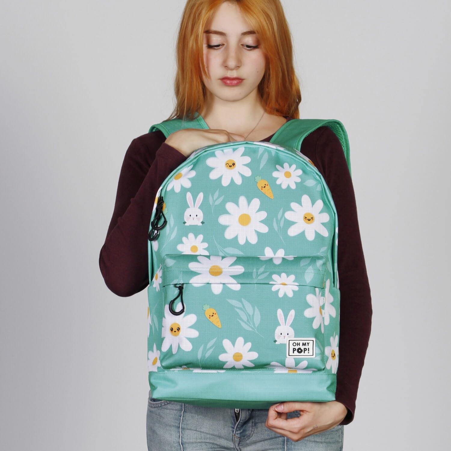 oh-my-pop-blooming-sac-dos-turquoise-24-l-ripstop image 8