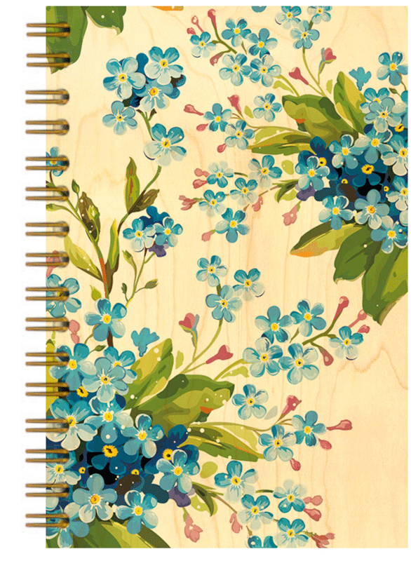 hironwoods-carnets-myosotis-carnet-bois-fleur-146x94mm image 1