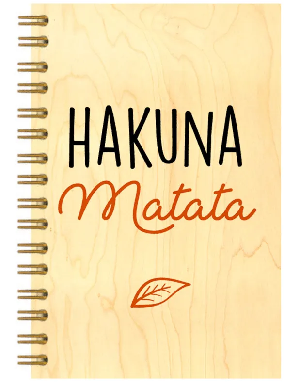 hironwoods-hakuna-carnet-couverture-bois-146x94mm image 1