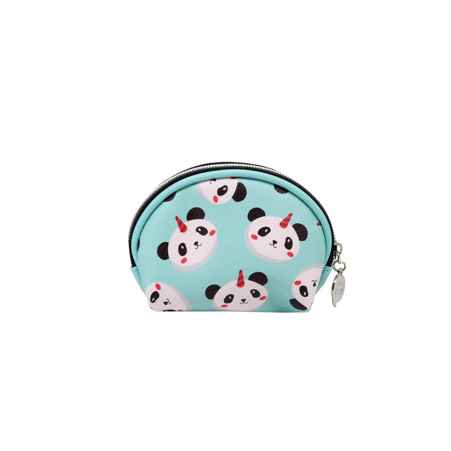 oh-my-pop-coin-purses-ovale-porte-monnaie-turquoise-zipp image 3