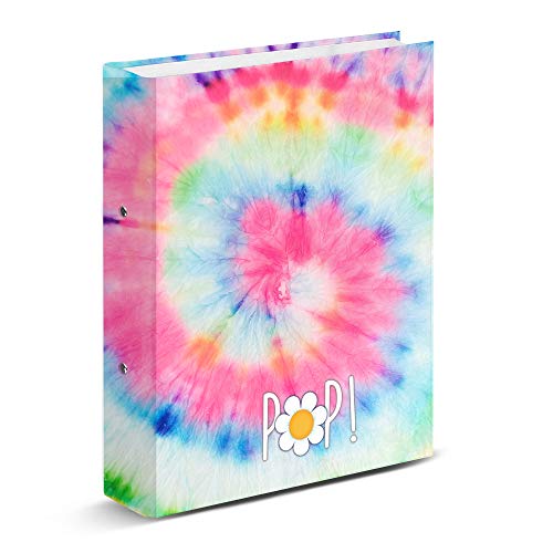 oh-my-pop-tie-dye-classeur-4-anneaux-a4-multicolore image 2