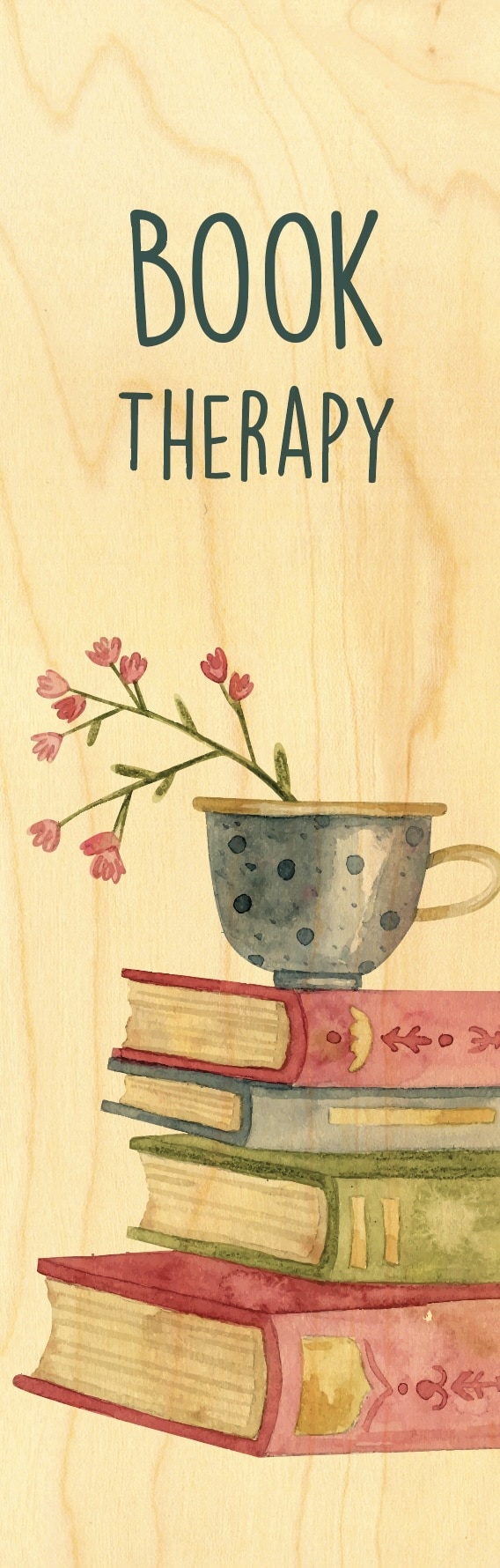 hironwoods-marque-pages-signet-bois-book-therapy image 1