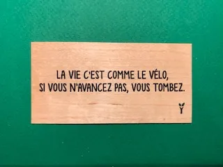 hylarion-cartes-la-vie-c-est-comme-le-v-lo-carte-bois-10x5-cm image 1