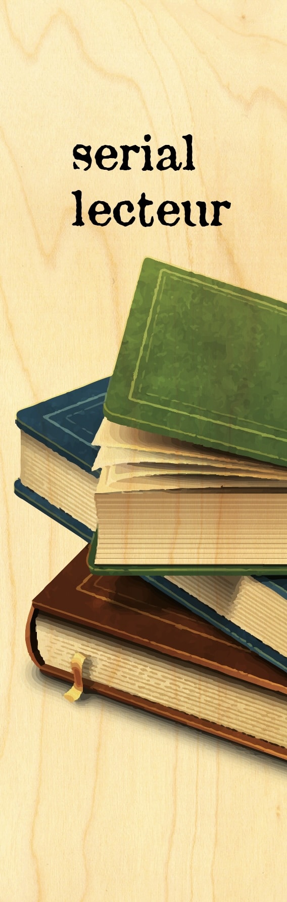 hironwoods-serial-lecteur-marque-page-bois-lecteur image 1