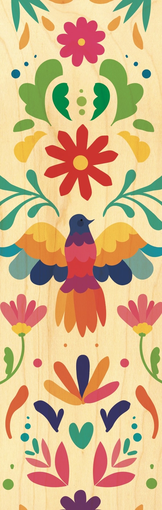 hironwoods-pop-art-mexico-marque-page-bois-lecture image 1