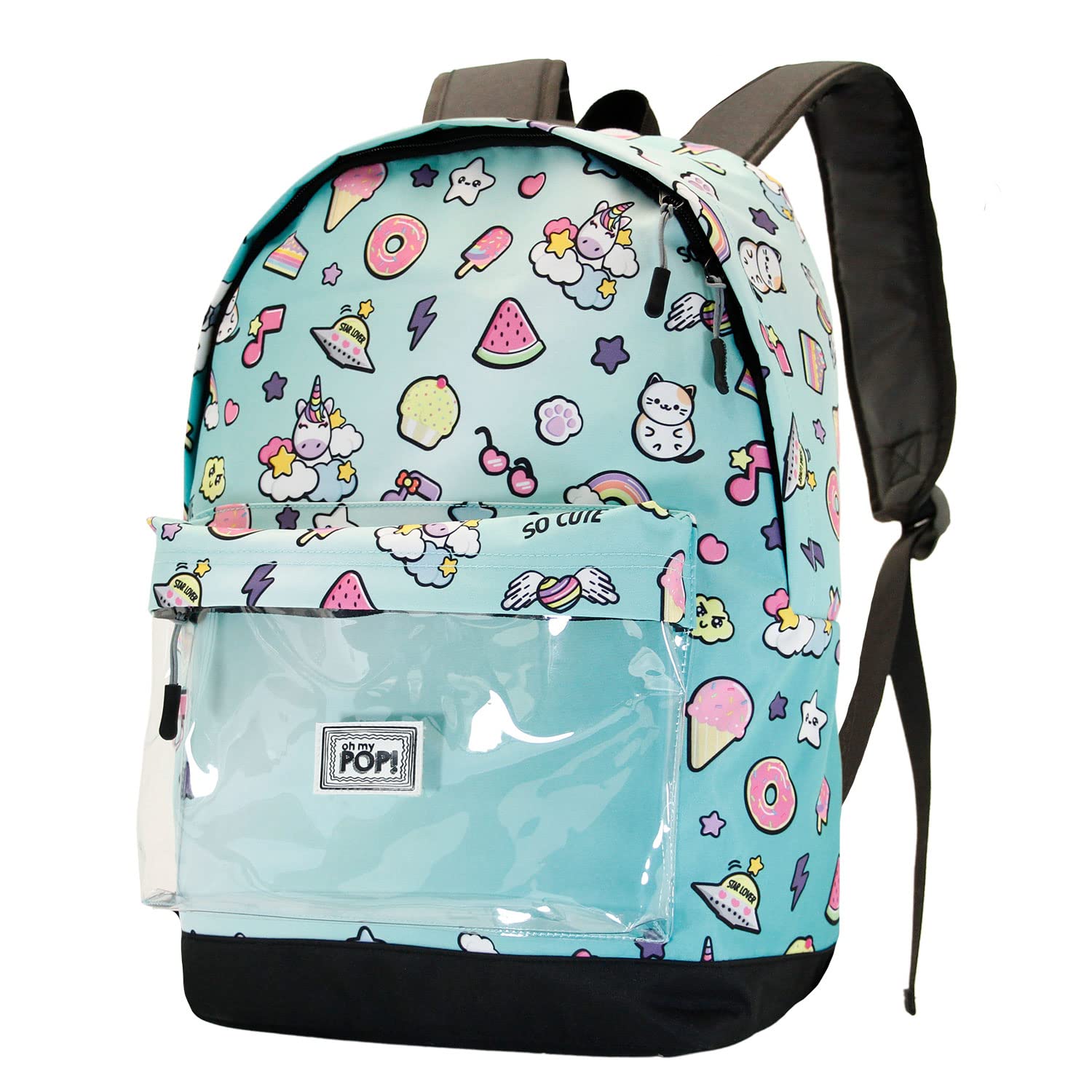 oh-my-pop-clear-crunchy-sac-dos-scolaire image 7