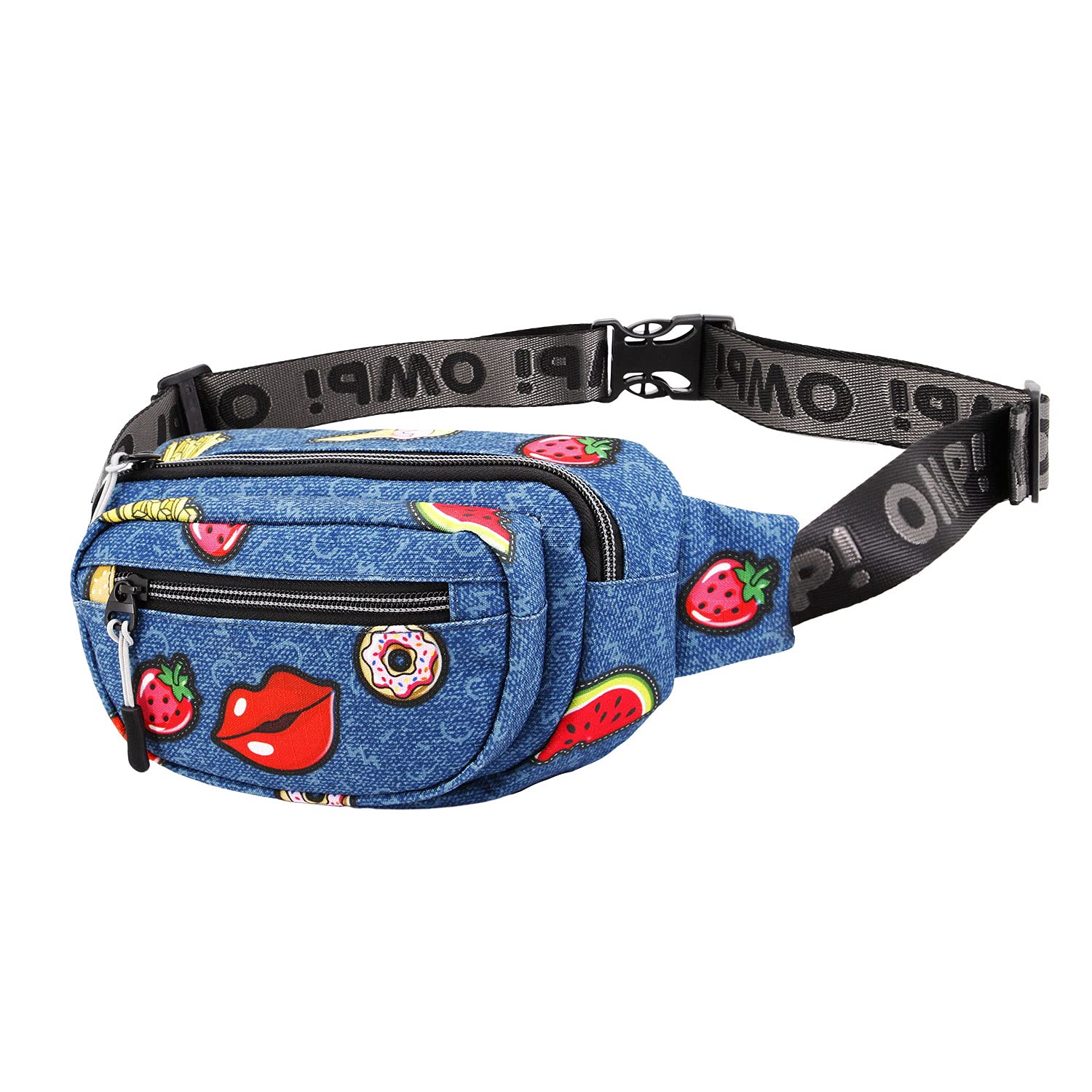 oh-my-pop-patches-glaze-sac-banane-bleu-fonc image 4