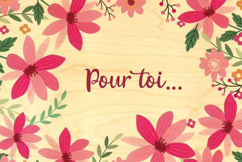 hironwoods-pour-toi-carte-postale-bois-amour-100x150mm image 1