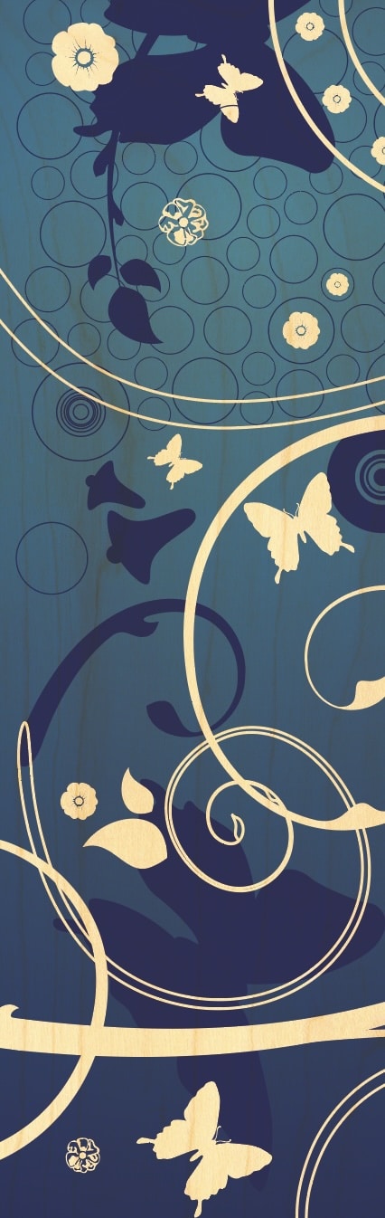 hironwoods-marque-page-bois-papillon-bleu-insecte image 1