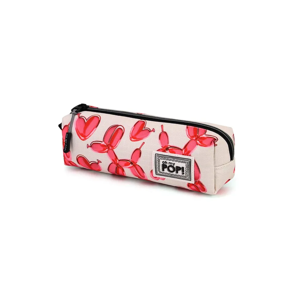 oh-my-pop-globoniche-trousse-carr-e-rouge image 1