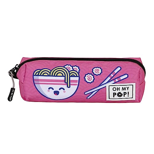 oh-my-pop-yaki-trousse-carr-e-fan-2-0-rose-21-cm image 5