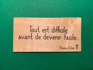 hylarion-cartes-tout-est-difficile-carte-bois-10x5-cm image 1