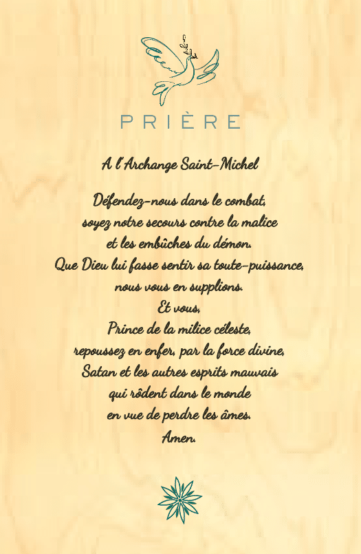 hironwoods-pri-re-archange-carte-en-bois-religieuse image 1