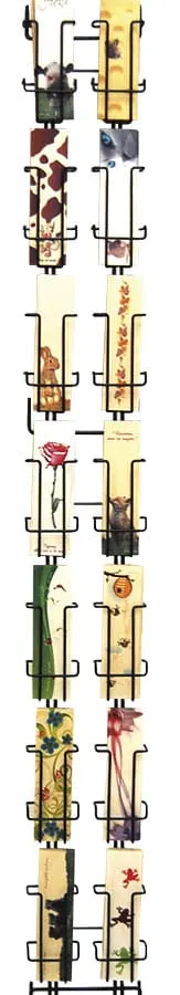 hironwoods-pr-sentoir-mural-double-marque-pages-14-cases image 1