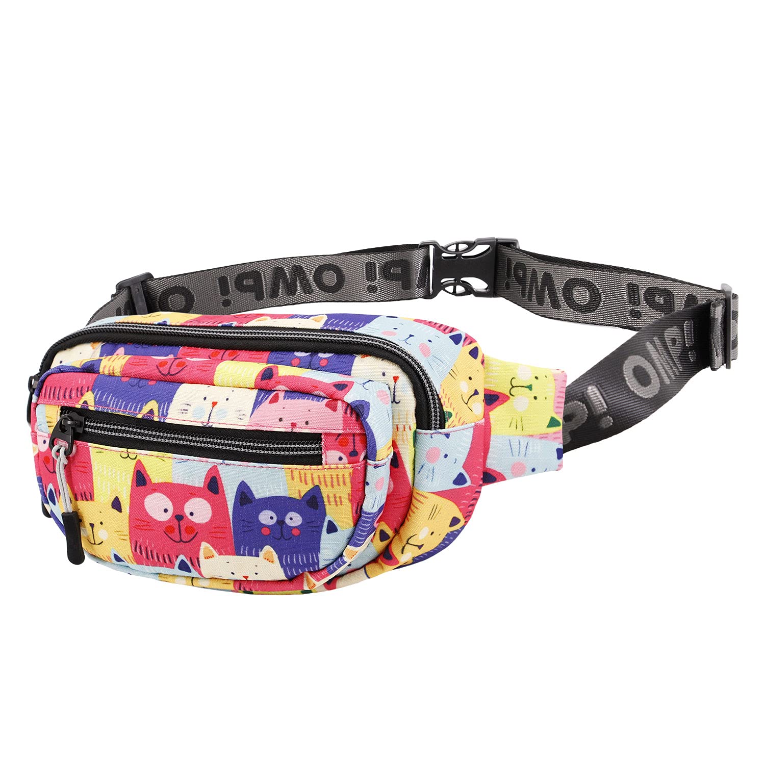 oh-my-pop-cats-glaze-sac-banane-multicolore image 4
