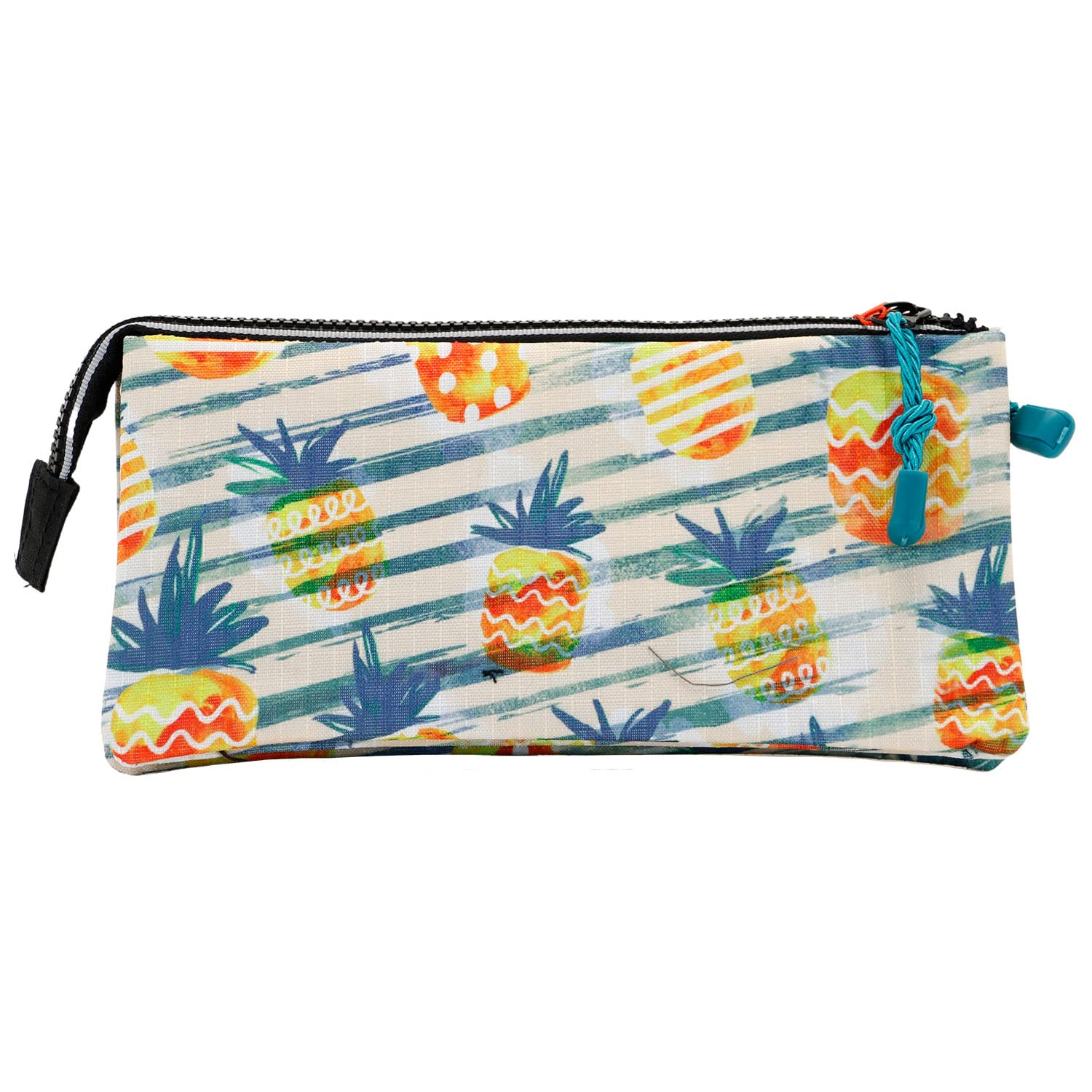 oh-my-pop-ananas-trousse-triple-jaune-23-cm image 3