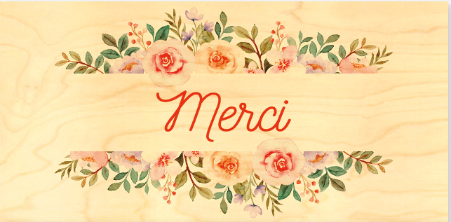 hironwoods-merci-couronne-fleurs-carte-bois-100x200mm image 1
