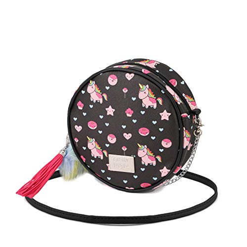 oh-my-pop-popnicorn-sac-bandouli-re-rond-noir image 4