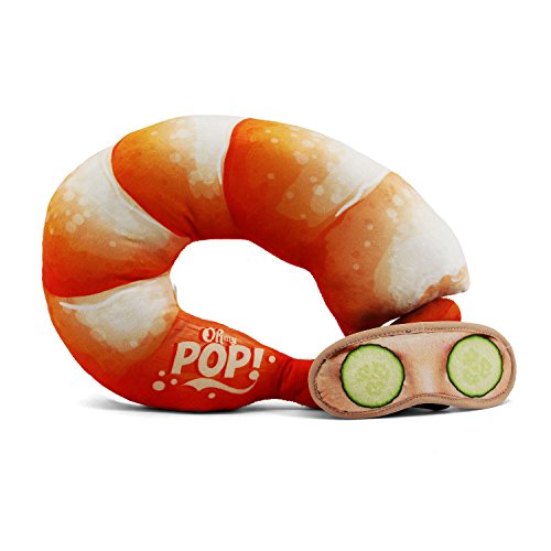 oh-my-pop-prawn-coussin-de-cou-masque-sommeil-orange image 8