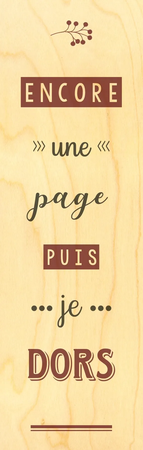 hironwoods-marque-page-bois-encore-une-page-cadeau-lecteur image 1