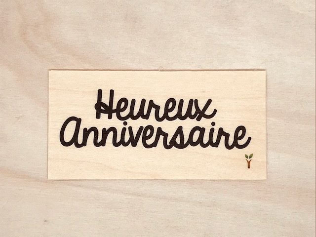 hylarion-cartes-heureux-anniversaire-carte-en-bois-10x5-cm image 1