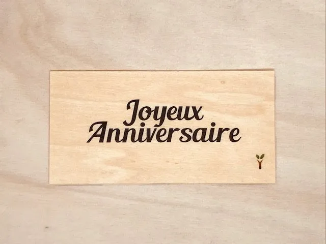 hylarion-cartes-carte-en-bois-joyeux-anniversaire-10x5-cm image 1