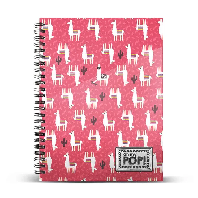 oh-my-pop-cuzco-cahier-spirale-a5-rigide-120-feuilles image 1