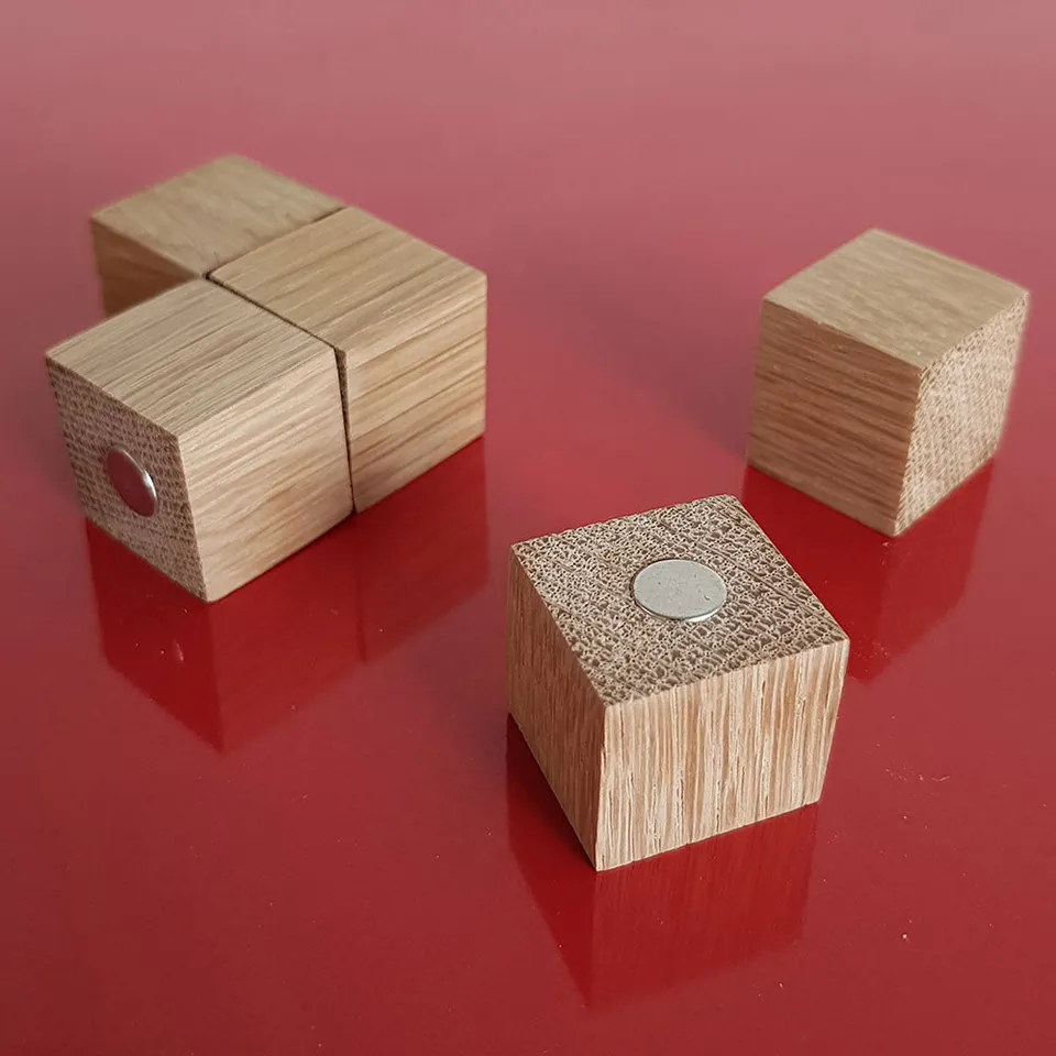 made-by-toft-organization-aimant-bois-ch-ne-lot-4 image 1