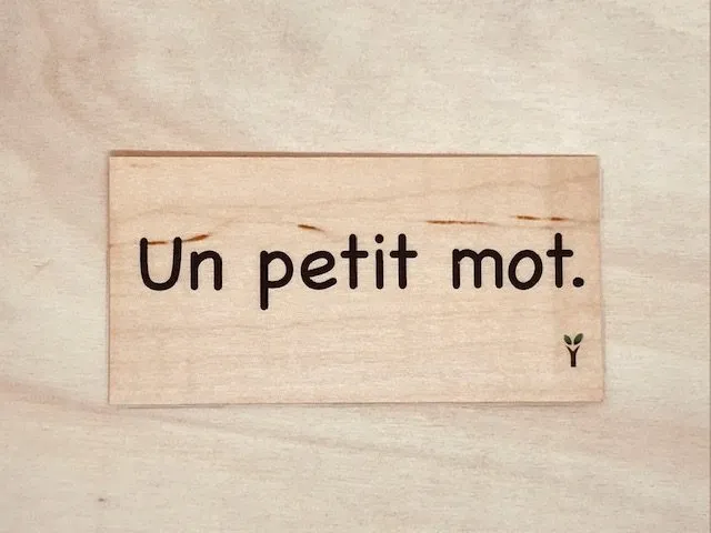 hylarion-cartes-un-petit-mot-carte-en-bois-10x5-cm image 1