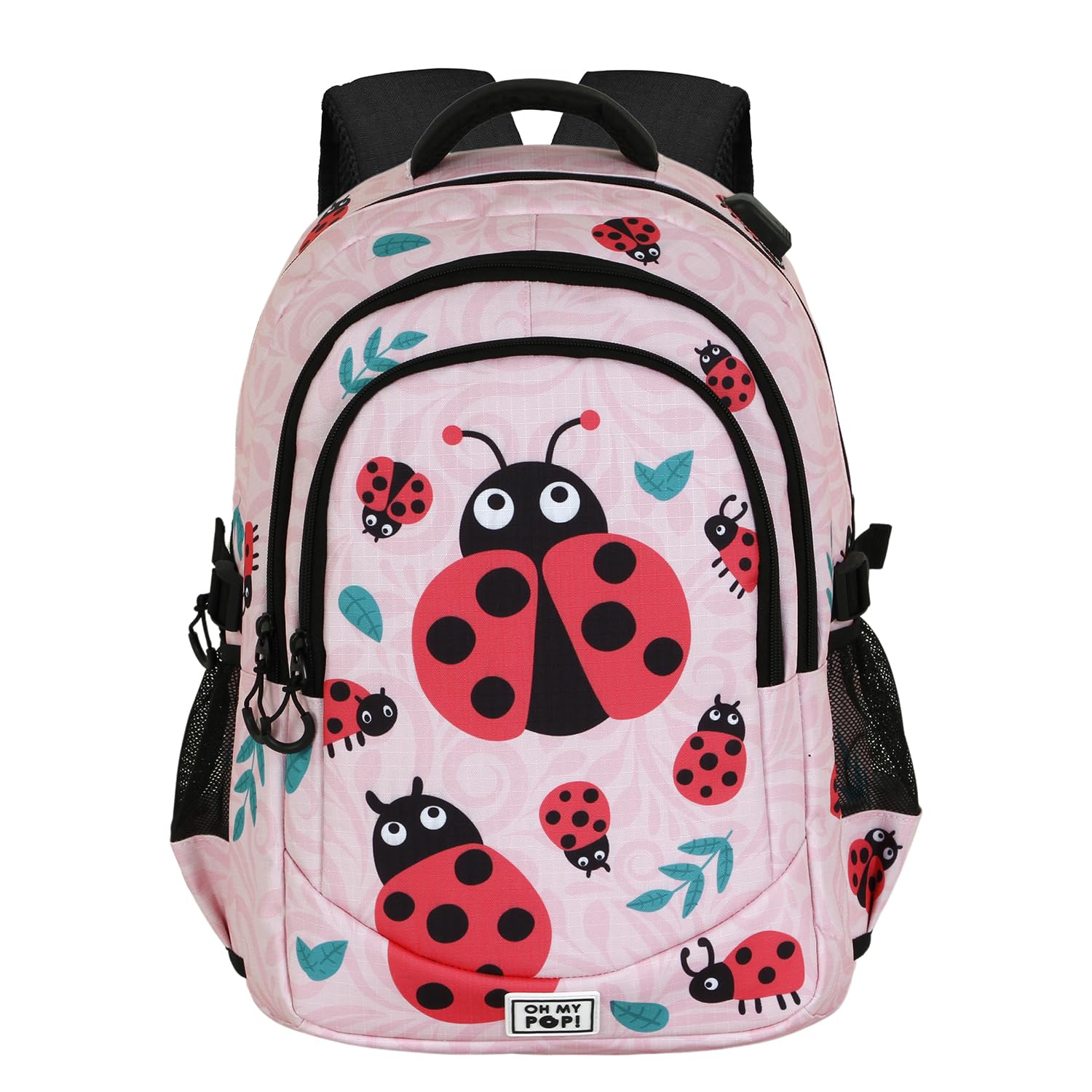 oh-my-pop-ladybug-running-plus-sac-dos-rose-32-l image 2