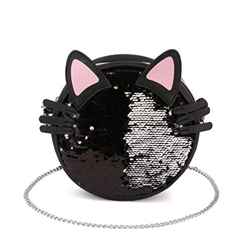 oh-my-pop-wow-cat-sac-bandouli-re-rond-noir-cha-ne image 5