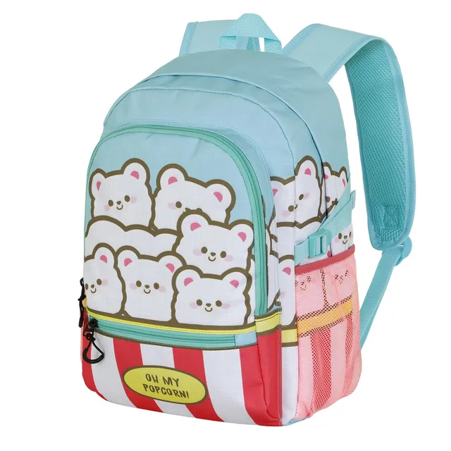 oh-my-pop-popcorn-fight-fan-2-2-sac-dos-bleu-24-l image 1