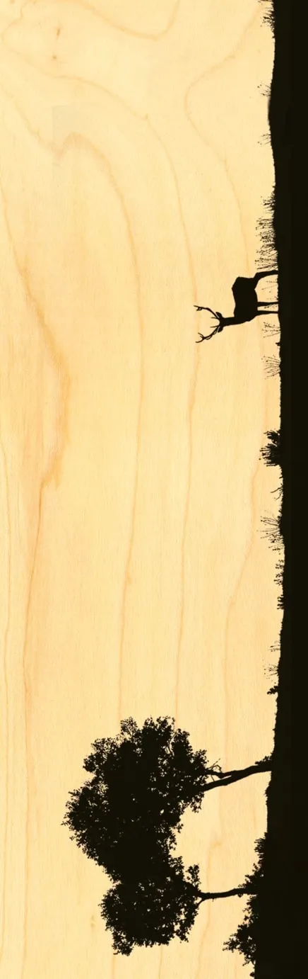 hironwoods-marque-pages-cerf-silhouette-marque-page-bois-cerf image 1
