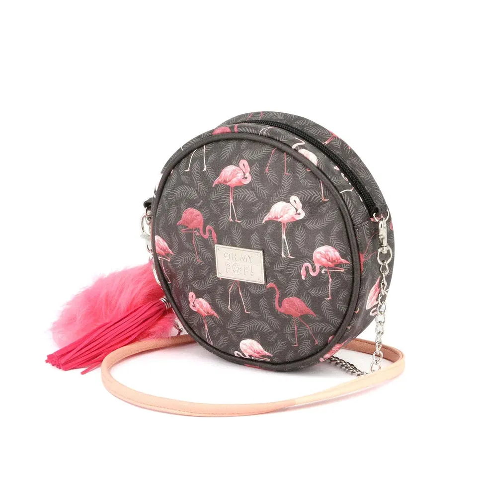 oh-my-pop-flaminpop-sac-bandouli-re-rond-multicolore image 1