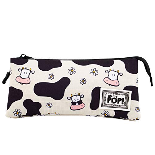 oh-my-pop-cow-trousse-triple-scolaire-3-compartiments image 7