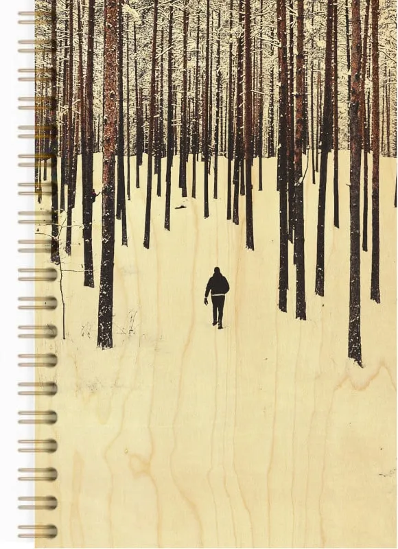hironwoods-carnets-couverture-bois-marcheur-carnet-bois image 1