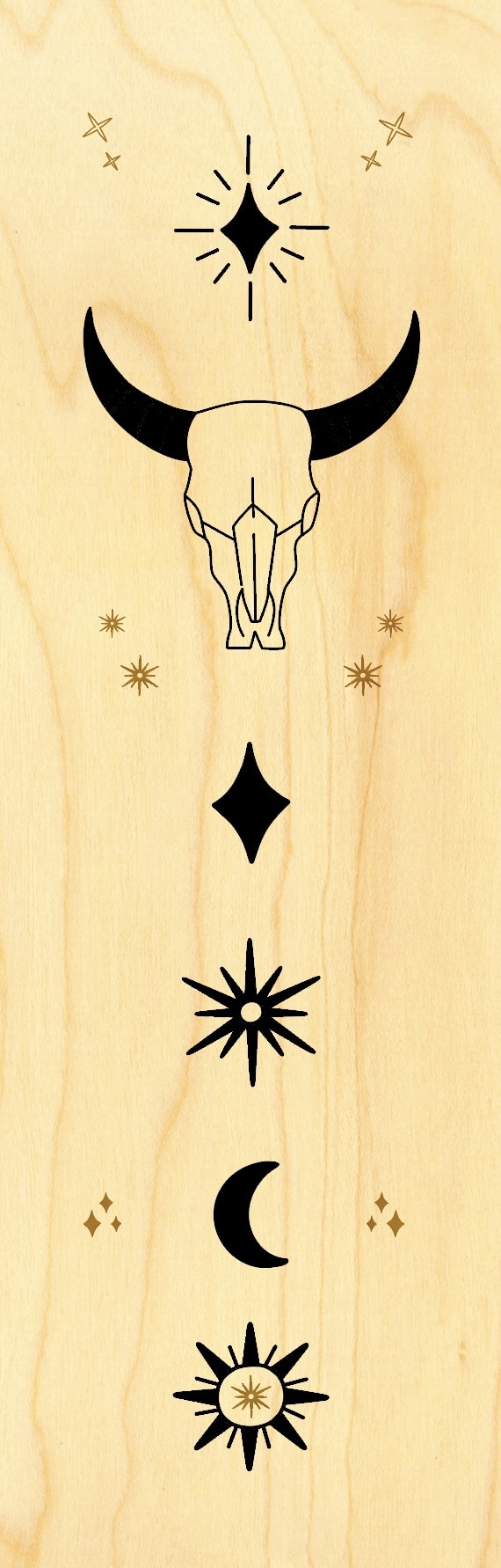 hironwoods-boho-marque-page-bois-lecture image 1