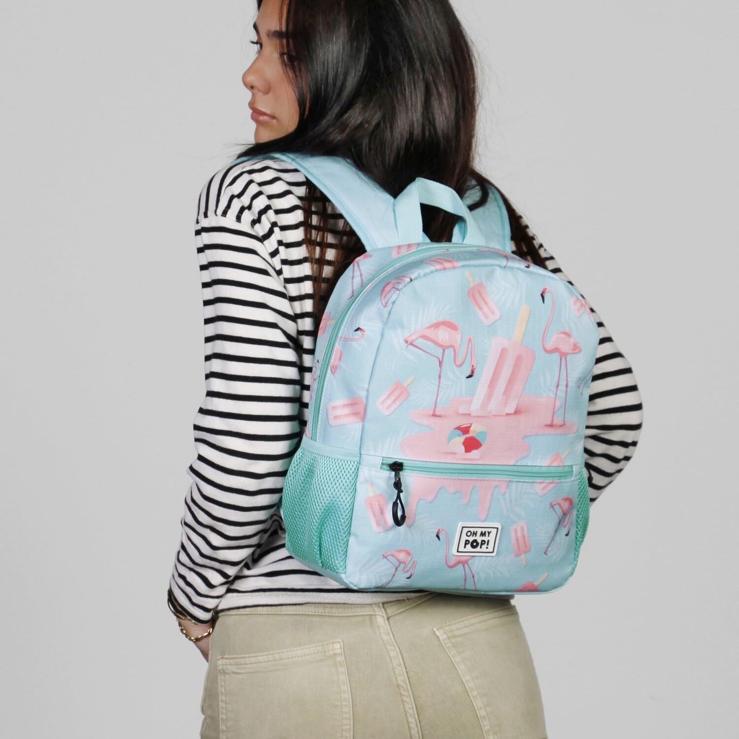 oh-my-pop-ice-flamingo-sac-dos-sweet-turquoise-9-5-l image 4