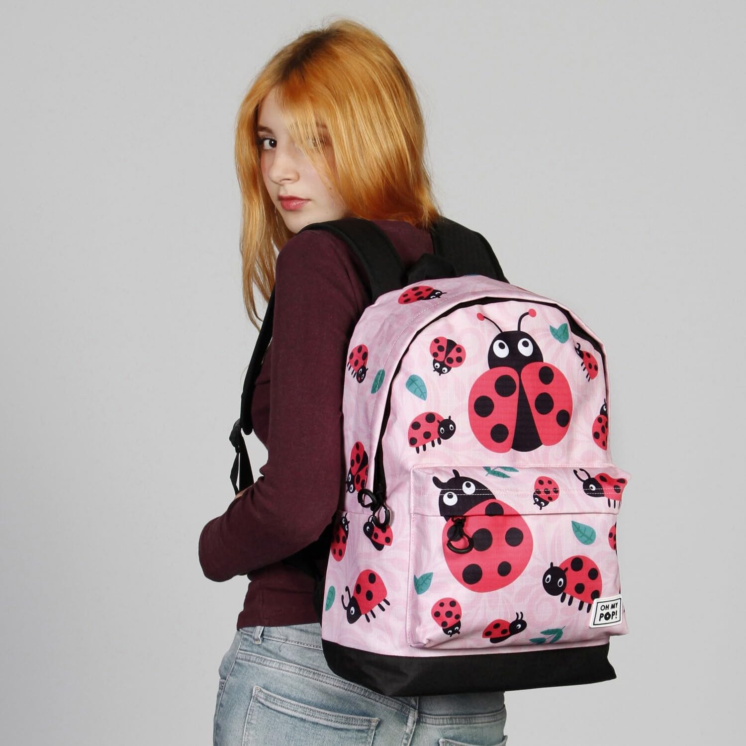 oh-my-pop-ladybug-sac-dos-rose-24-l-hydrofuge image 6