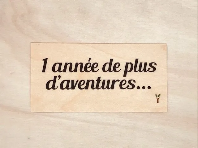 hylarion-cartes-une-ann-e-de-plus-carte-bois-10x5-cm image 1