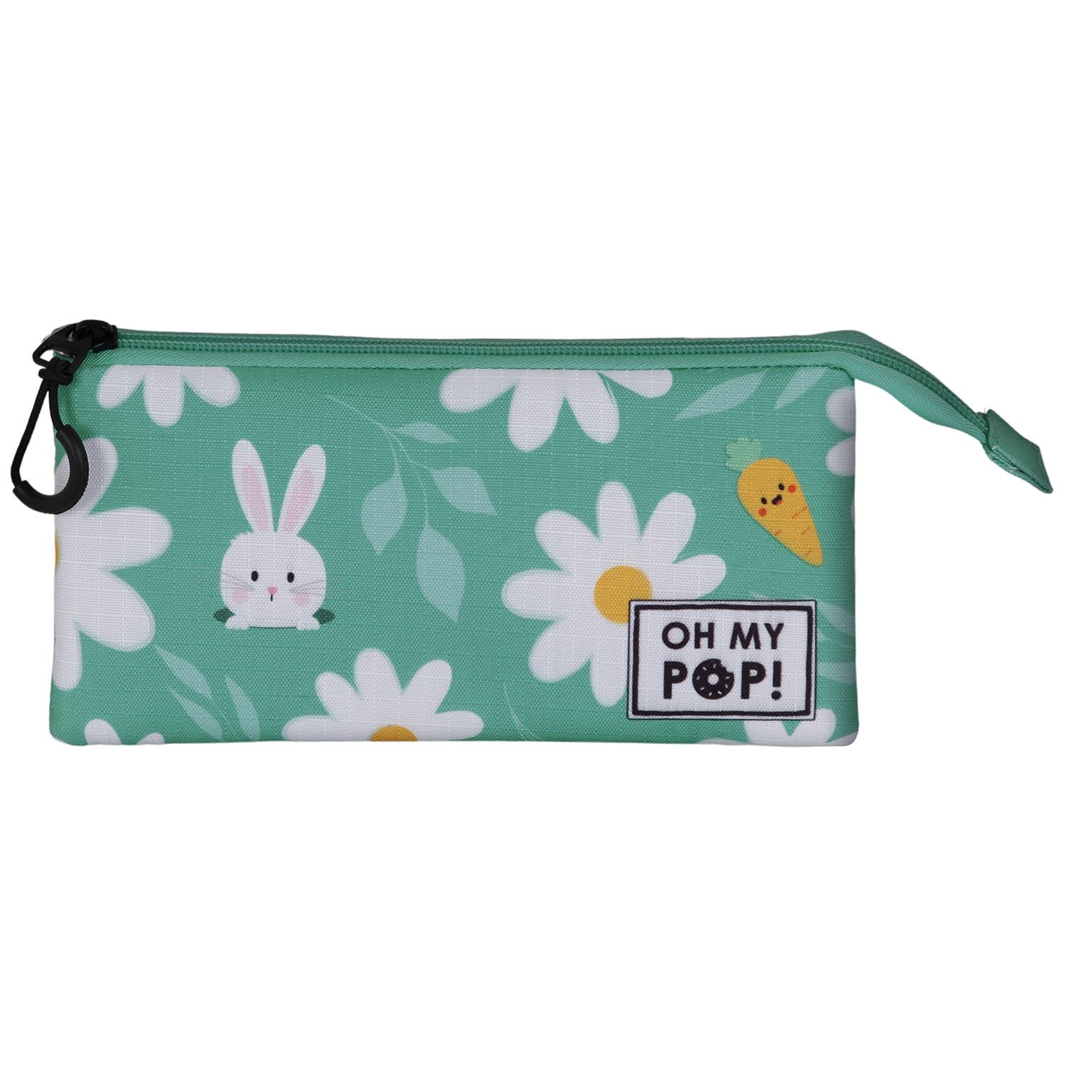 oh-my-pop-blooming-triple-trousse-turquoise-3-compartiments image 2
