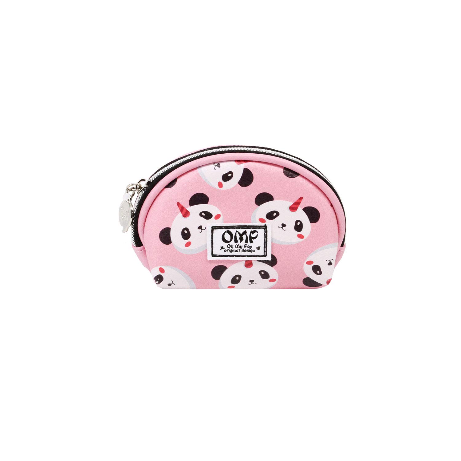 oh-my-pop-sport-porte-monnaie-rose-zipp image 2