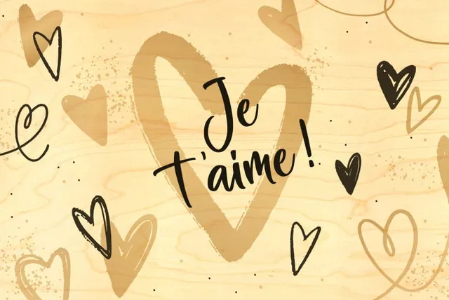 hironwoods-je-t-aime-coeurs-carte-postale-bois-100x150mm image 1