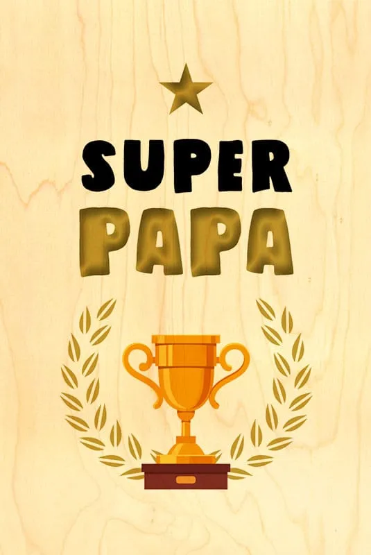 hironwoods-papa-coupe-papa-carte-postale-bois-100x150mm image 1