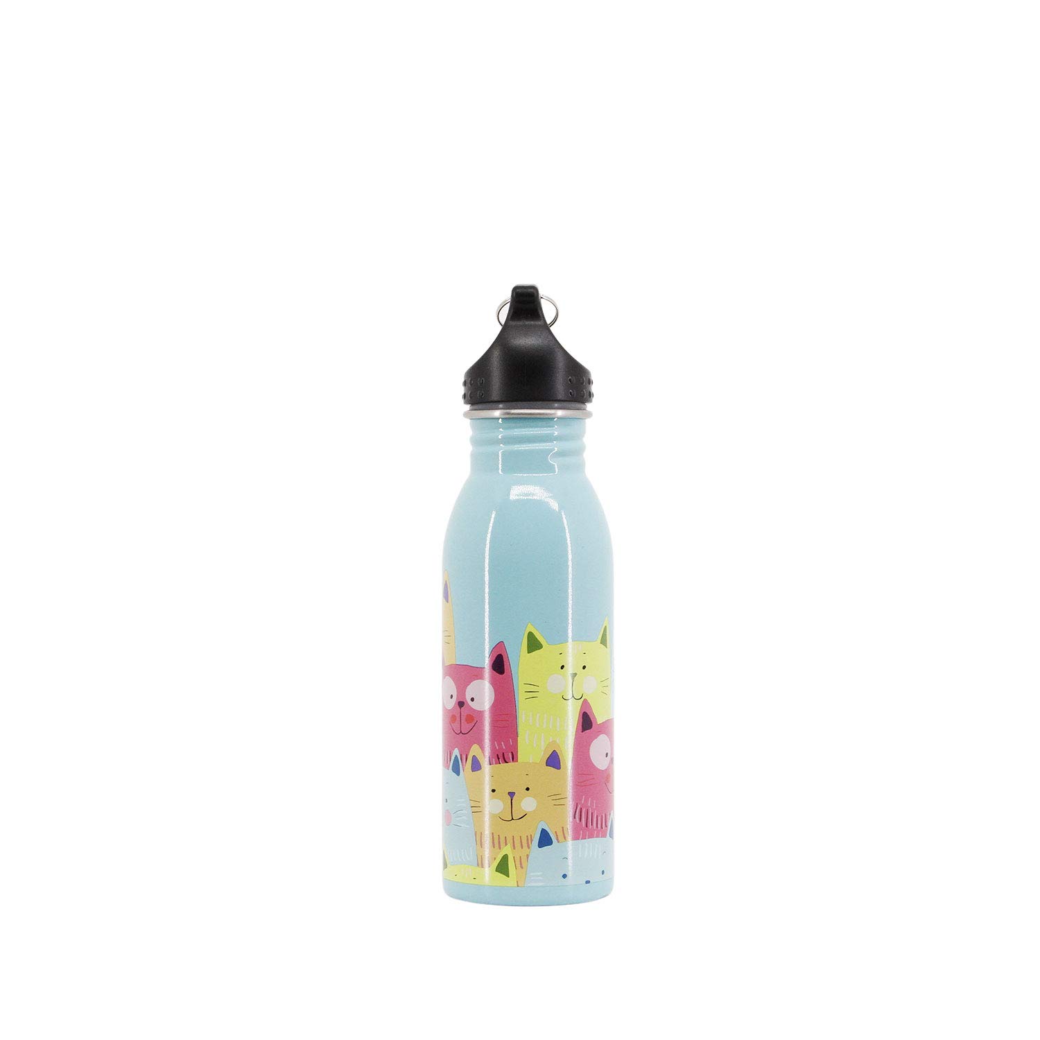 oh-my-pop-cats-bouteille-inox-500-ml-multicolore image 2