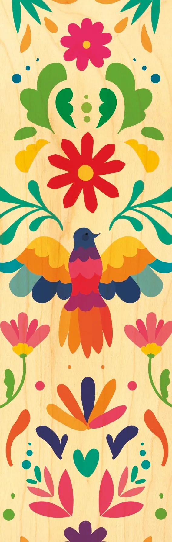 hironwoods-pop-art-mexico-marque-page-bois-lecture image 1