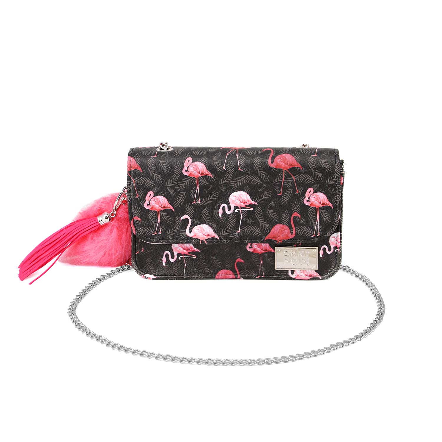 oh-my-pop-flaminpop-sac-bandouli-re-cha-ne-multicolore image 2